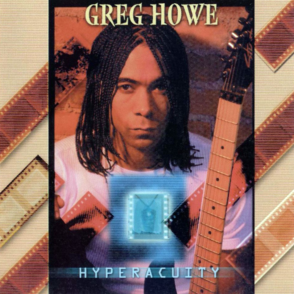 Cartula Frontal de Greg Howe - Hyperacuity