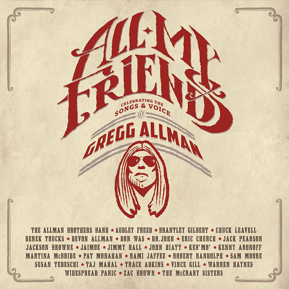 Cartula Frontal de Gregg Allman - All My Friends