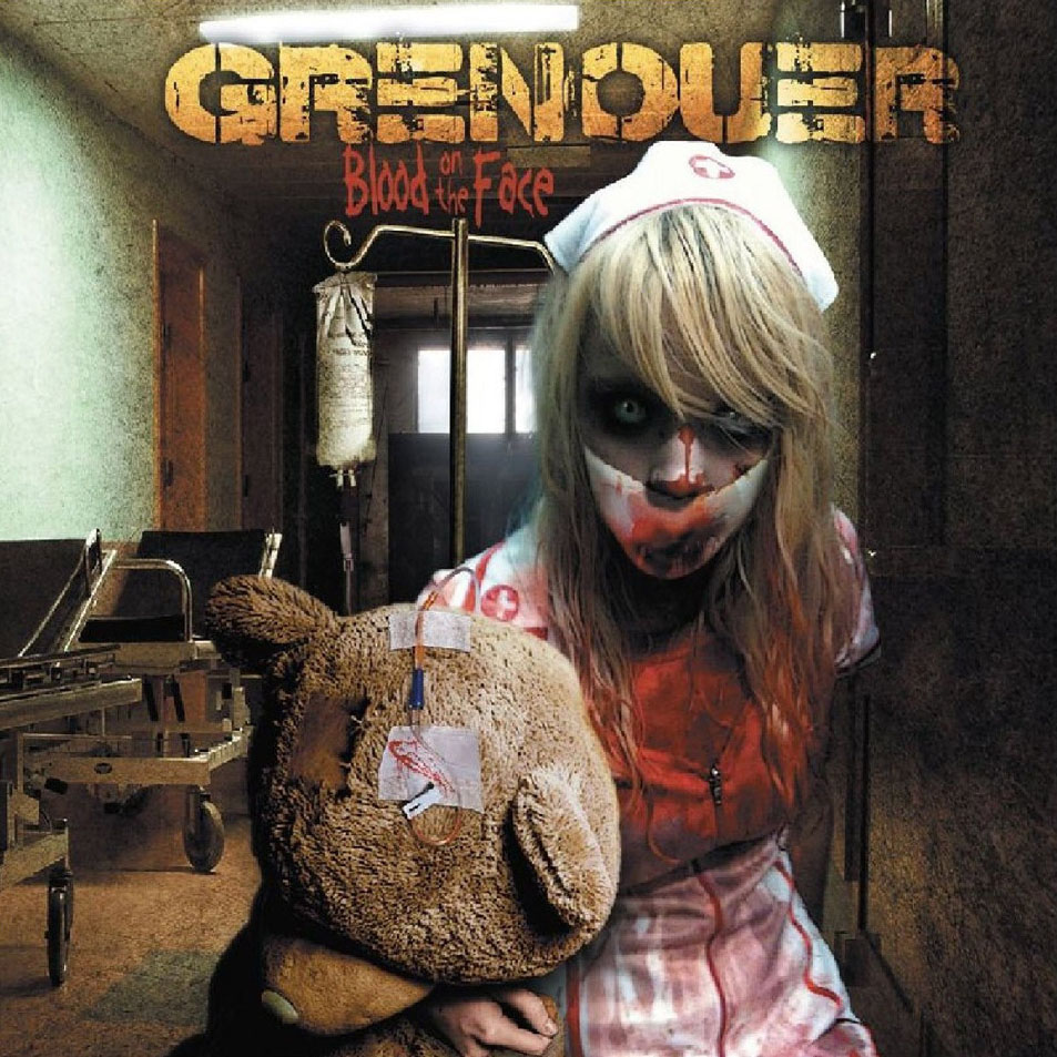 Cartula Frontal de Grenouer - Blood On The Face