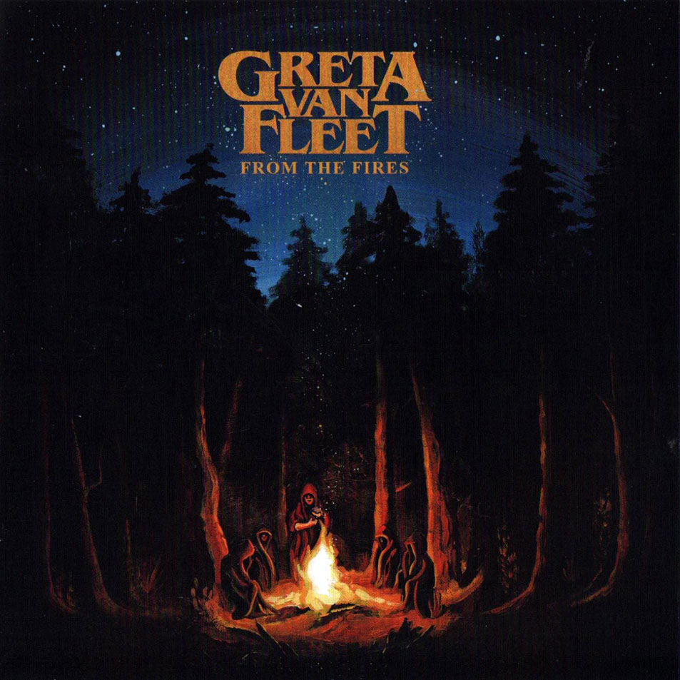 Cartula Frontal de Greta Van Fleet - From The Fires