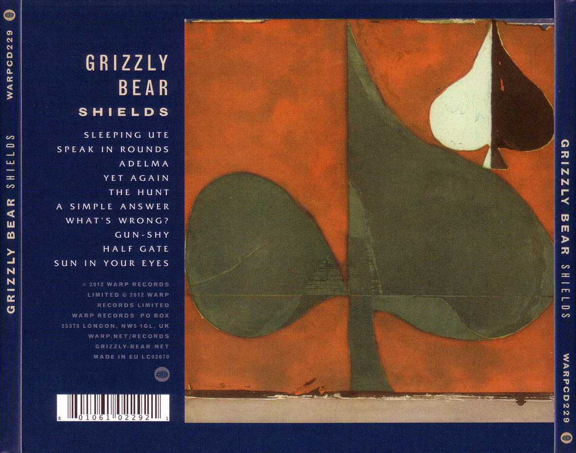 Cartula Trasera de Grizzly Bear - Shields