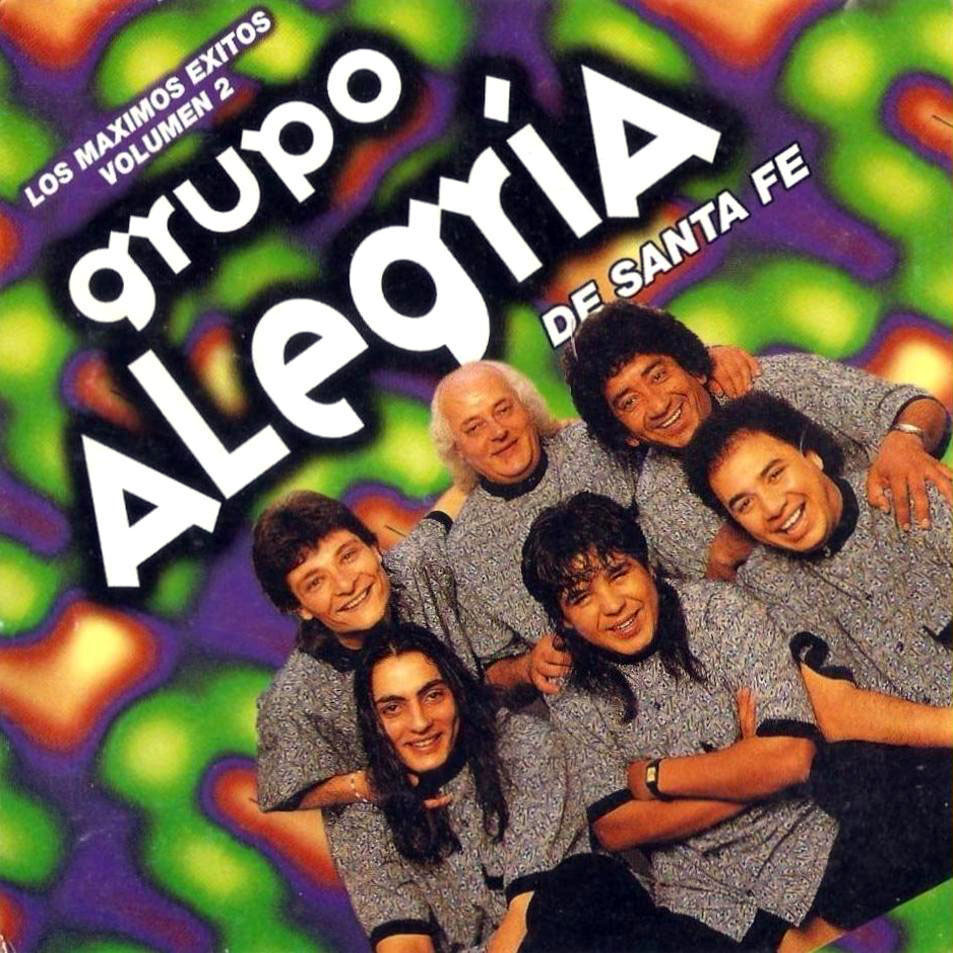 Cartula Frontal de Grupo Alegria (Argentina) - Los Maximos Exitos Volumen 2