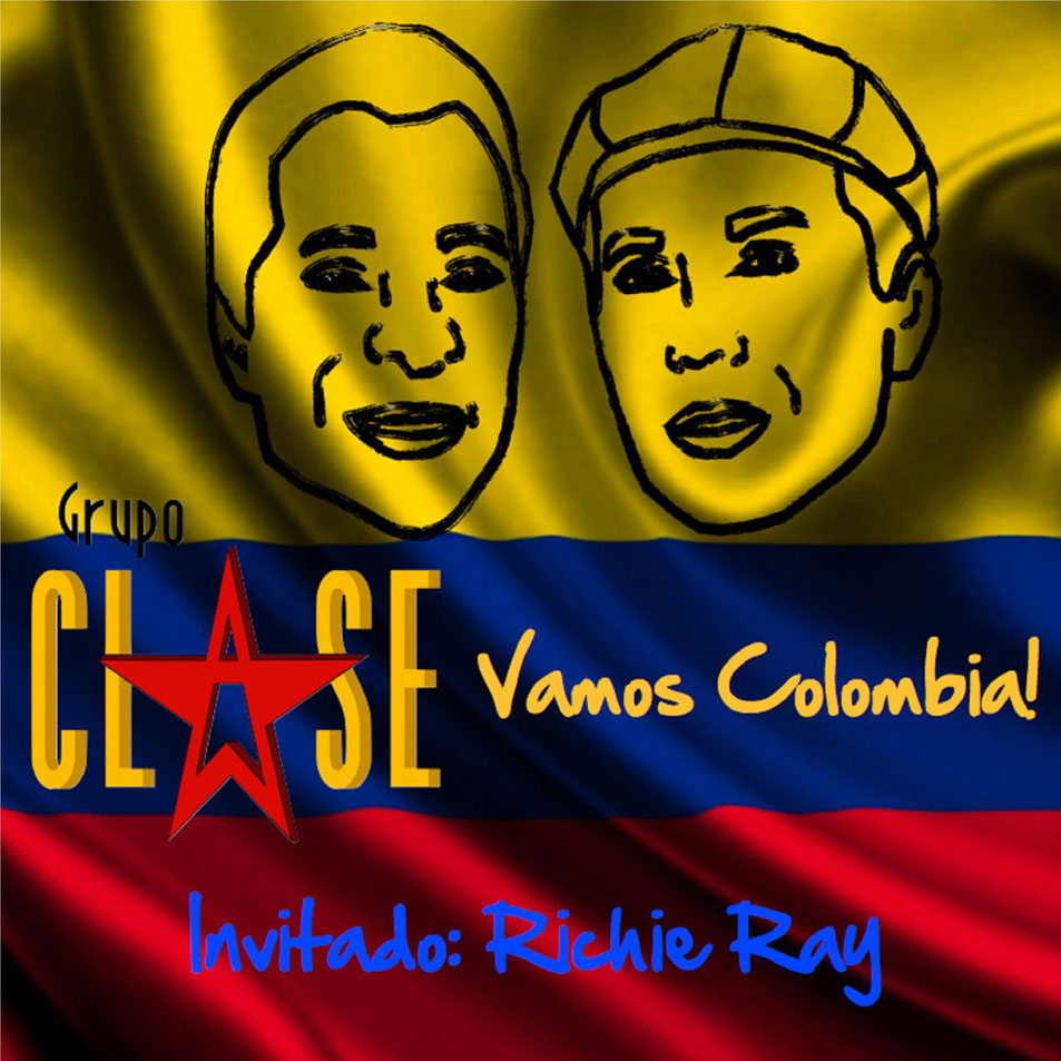 Cartula Frontal de Grupo Clase - Vamos Colombia (Featuring Richie Ray) (Cd Single)
