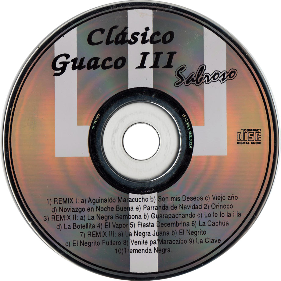 Cartula Cd de Guaco - Guaco Clasico III