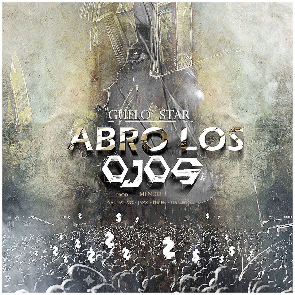 Cartula Frontal de Guelo Star - Abro Los Ojos (Cd Single)