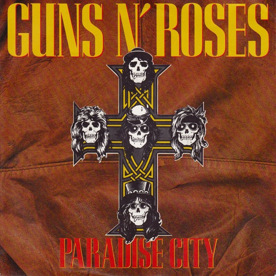 Cartula Frontal de Guns N' Roses - Paradise City (Cd Single)