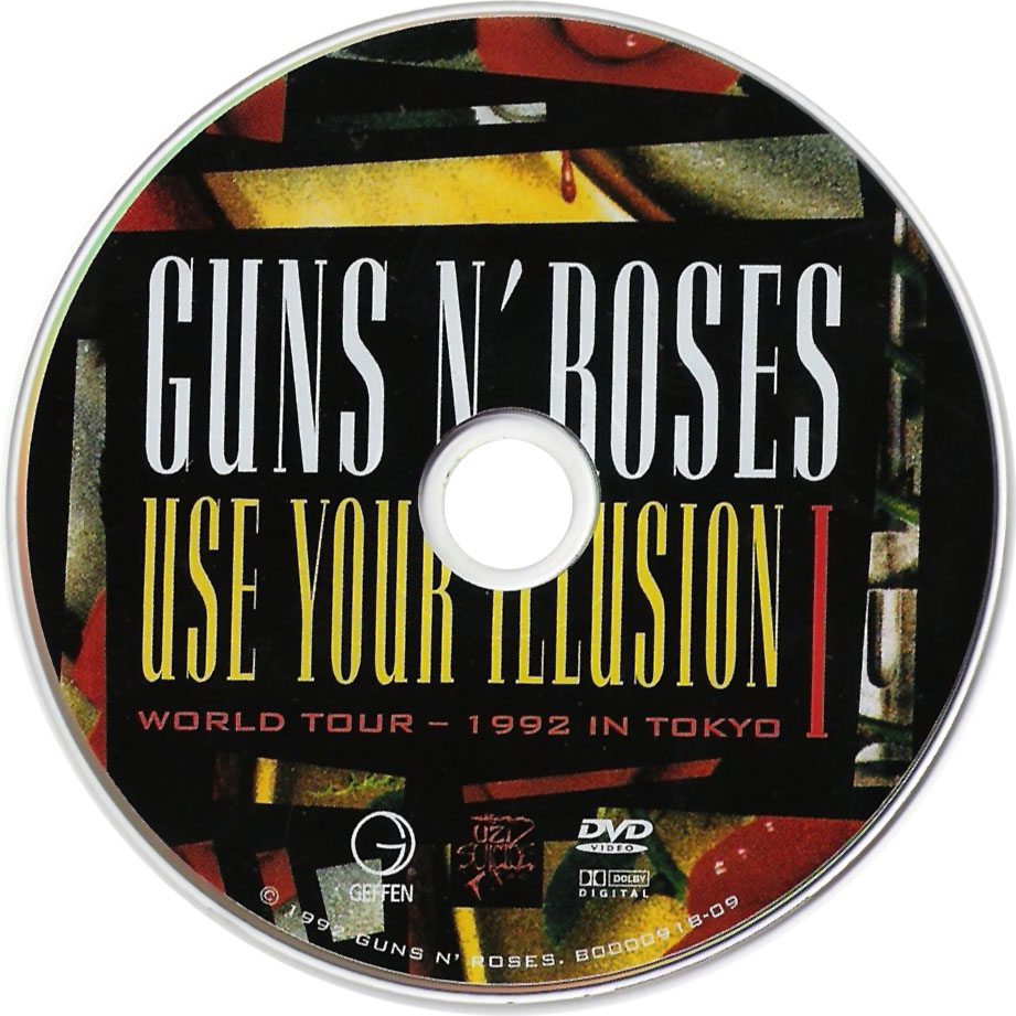Cartula Dvd de Guns N' Roses - Use Your Illusion I (Dvd)