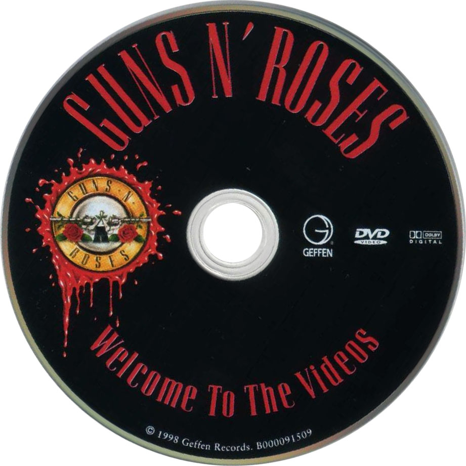 Cartula Dvd de Guns N' Roses - Welcome To The Videos (Dvd)