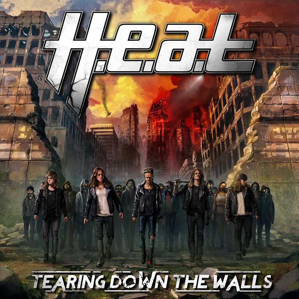 Cartula Frontal de H.e.a.t. - Tearing Down The Walls