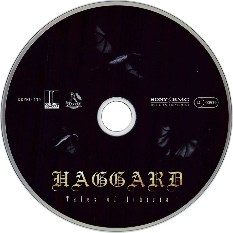 Cartula Cd de Haggard - Tales Of Ithiria