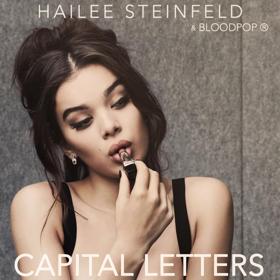 Cartula Frontal de Hailee Steinfeld - Capital Letters (Featuring Bloodpop) (Cd Single)