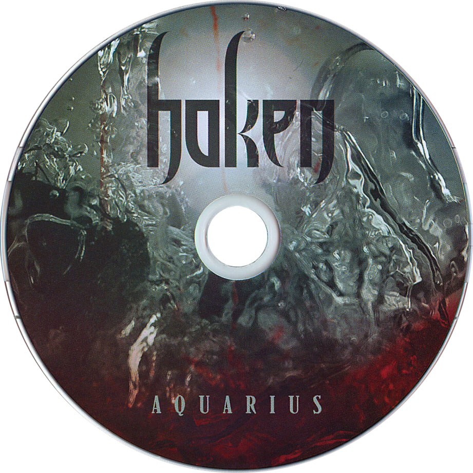 Cartula Cd de Haken - Aquarius