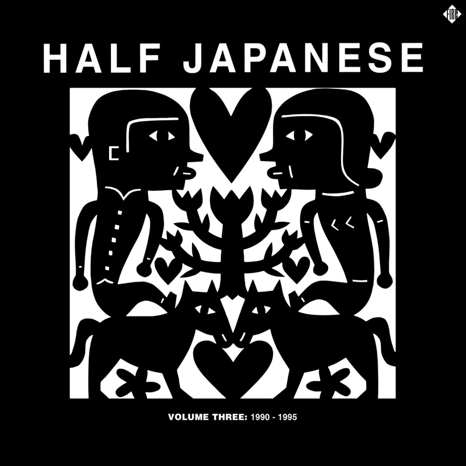 Cartula Frontal de Half Japanese - Volume 3: 1990-1995