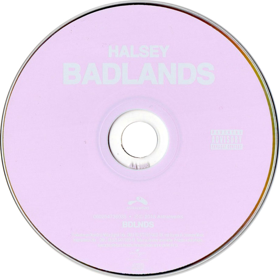 Cartula Cd de Halsey - Badlands (Deluxe Edition)