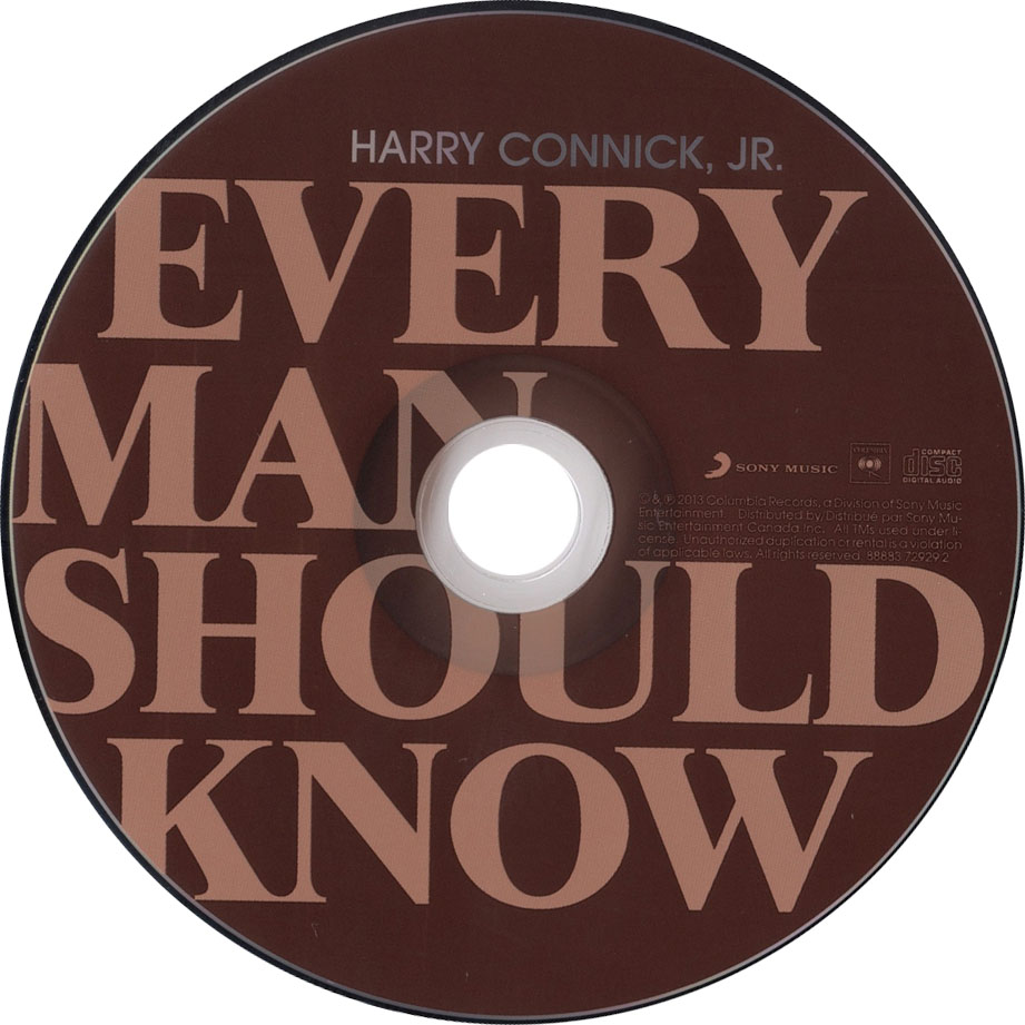 Cartula Cd de Harry Connick Jr. - Every Man Should Know