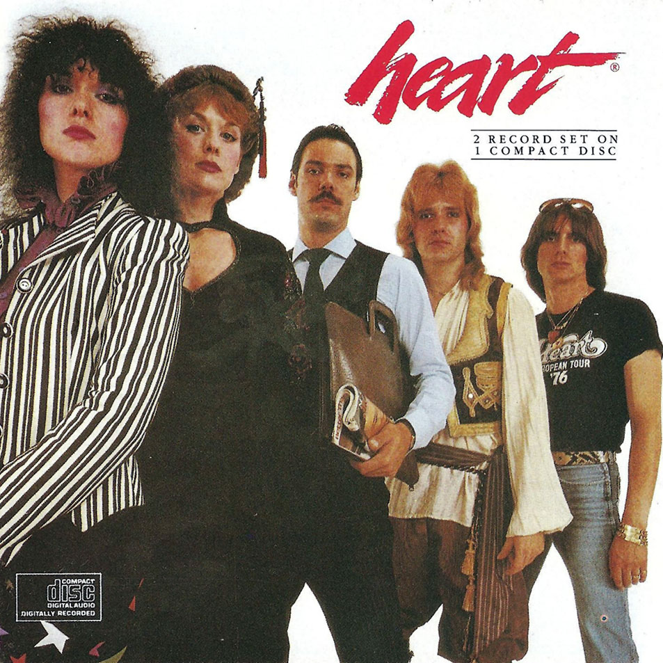 Cartula Frontal de Heart - Greatest Hits (1980)