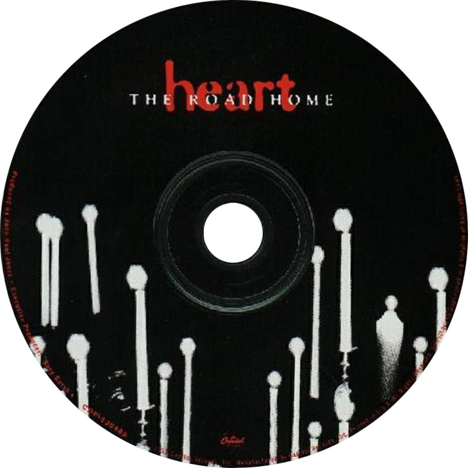 Cartula Cd de Heart - The Road Home