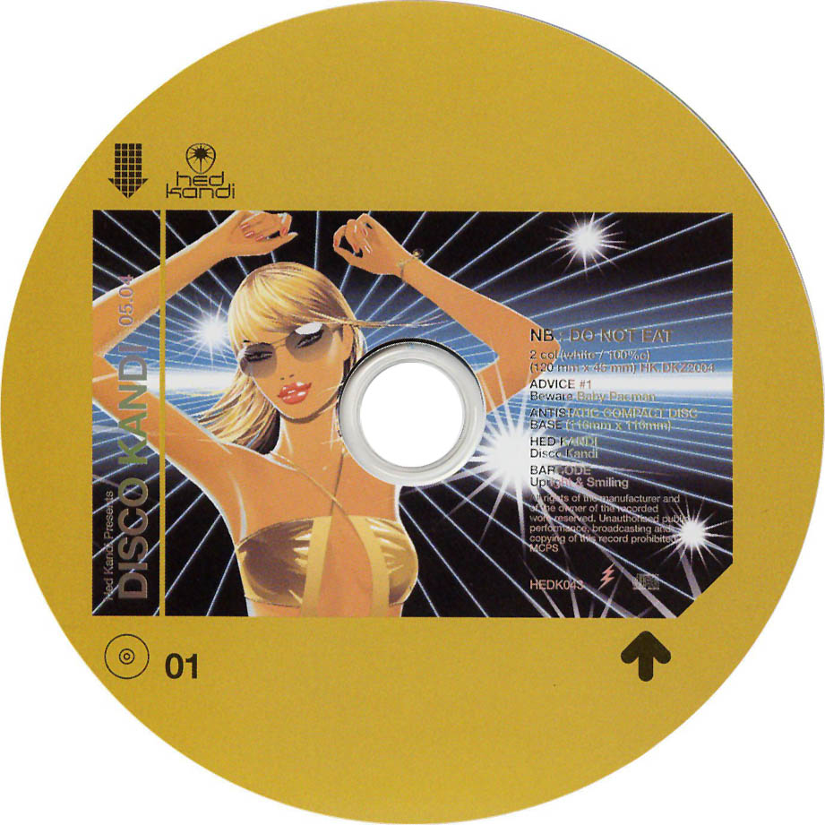 Cartula Cd1 de Hed Kandi Disco Kandi 05.04