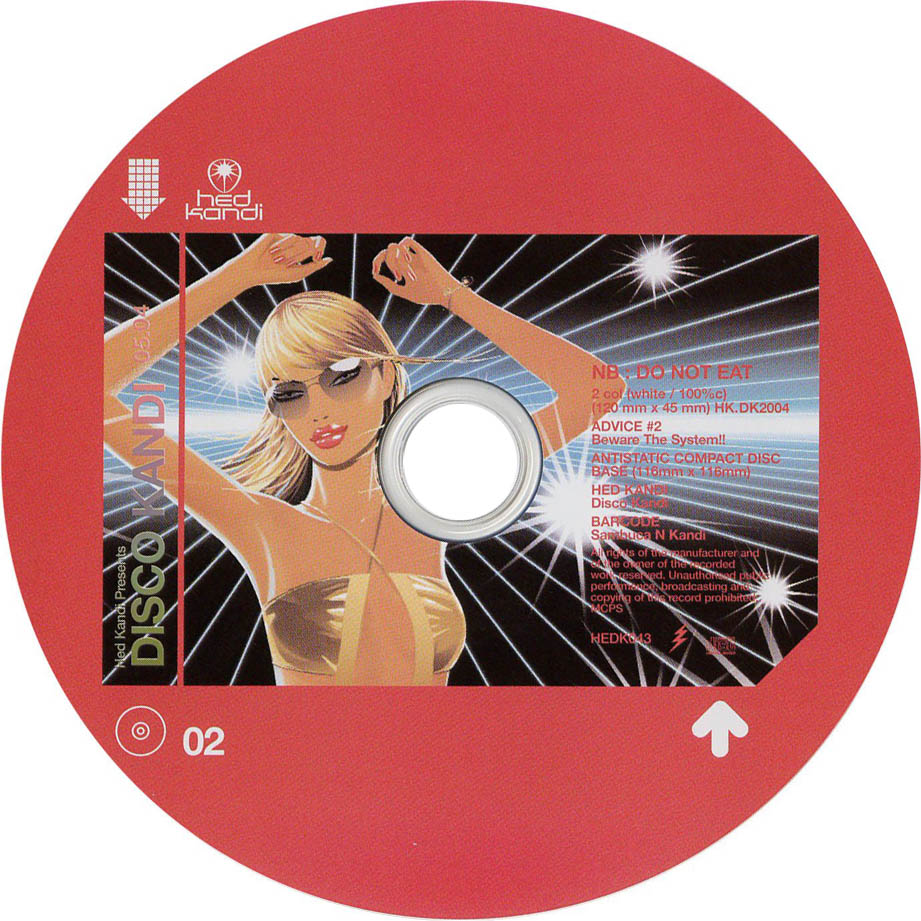 Cartula Cd2 de Hed Kandi Disco Kandi 05.04