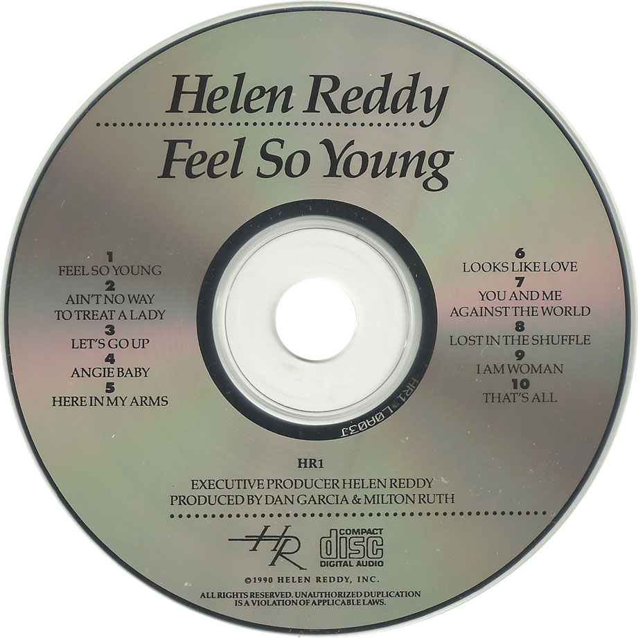 Cartula Cd de Helen Reddy - Feel So Young