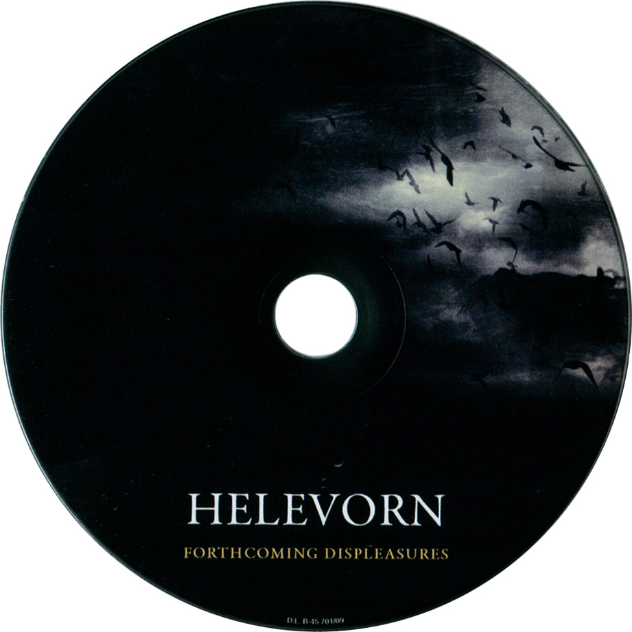 Cartula Cd de Helevorn - Forthcoming Displeasures