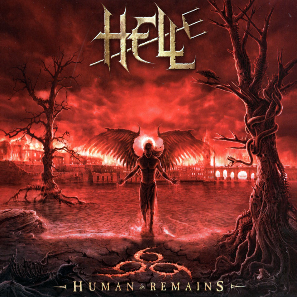 Cartula Frontal de Hell - Human Remains