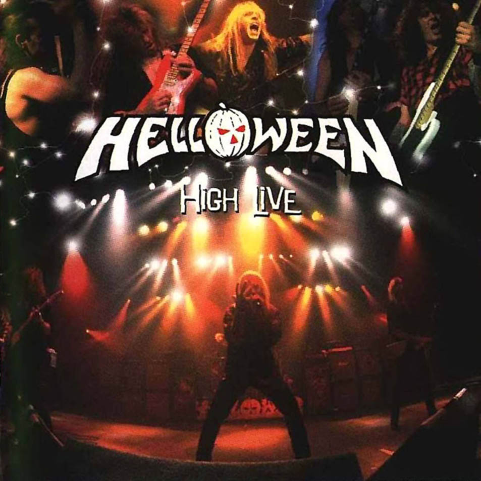 Cartula Frontal de Helloween - High Live