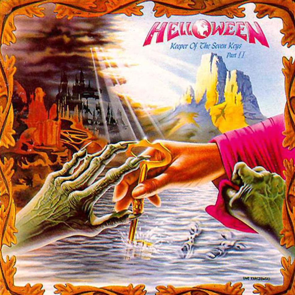 Cartula Frontal de Helloween - Keeper Of The Seven Keys Part II