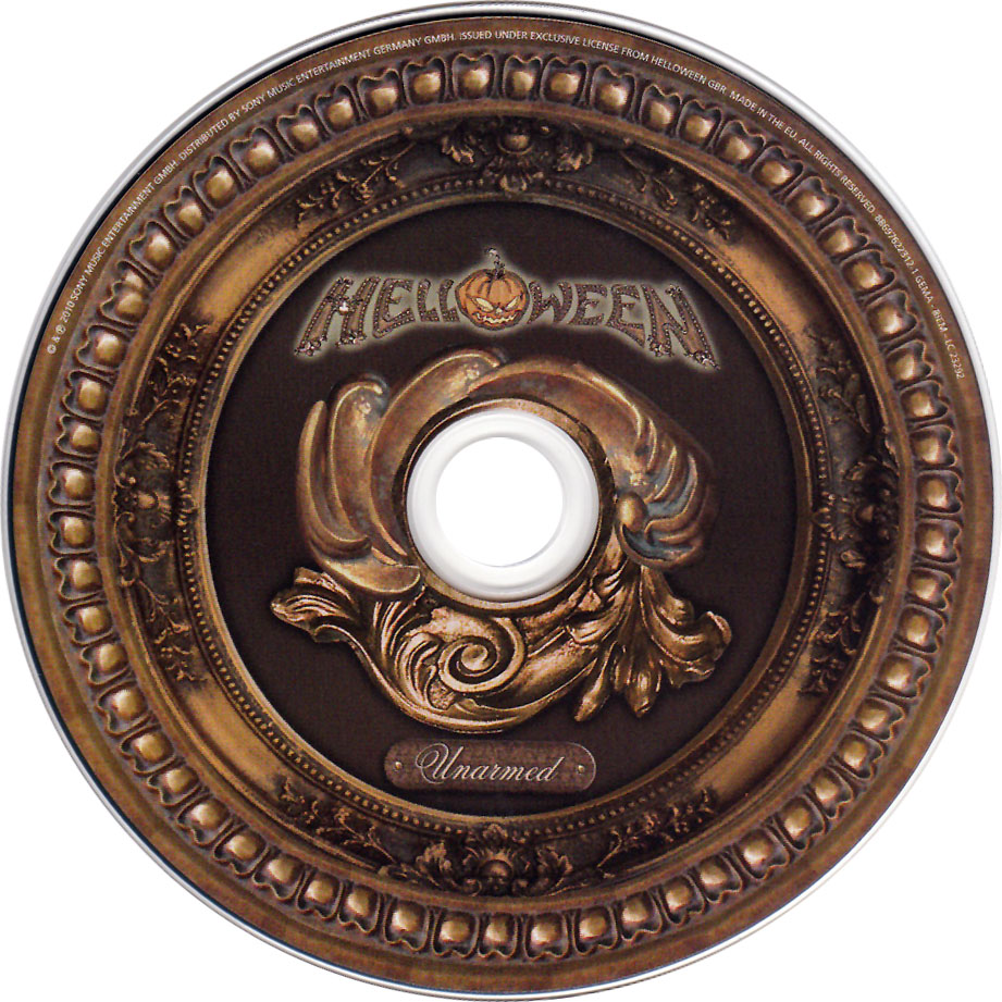 Cartula Cd de Helloween - Unarmed: Best Of 25th Anniversary