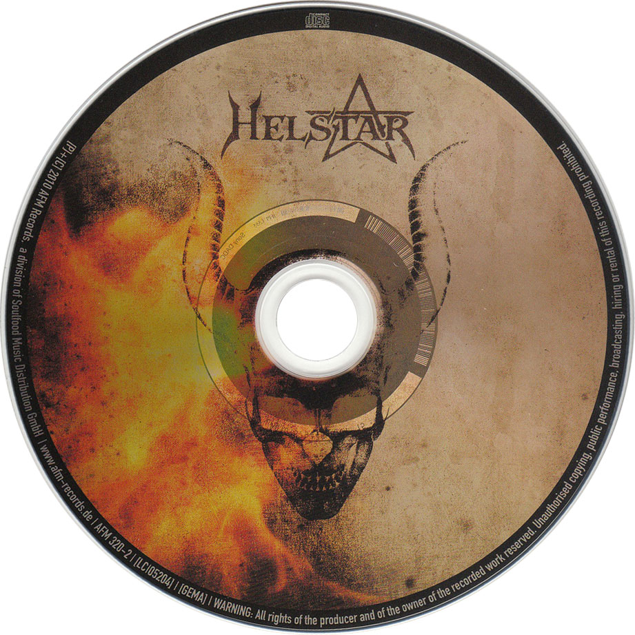 Cartula Cd de Helstar - Glory Of Chaos