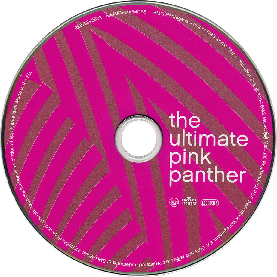 Cartula Cd de Henry Mancini - The Ultimate Pink Panther