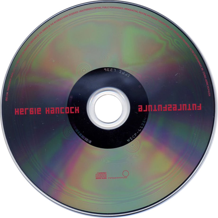 Cartula Cd de Herbie Hancock - Future 2 Future (Japan Edition)