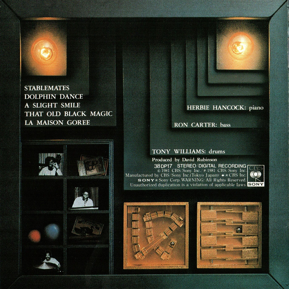 Cartula Interior Frontal de Herbie Hancock - Herbie Hancock Trio