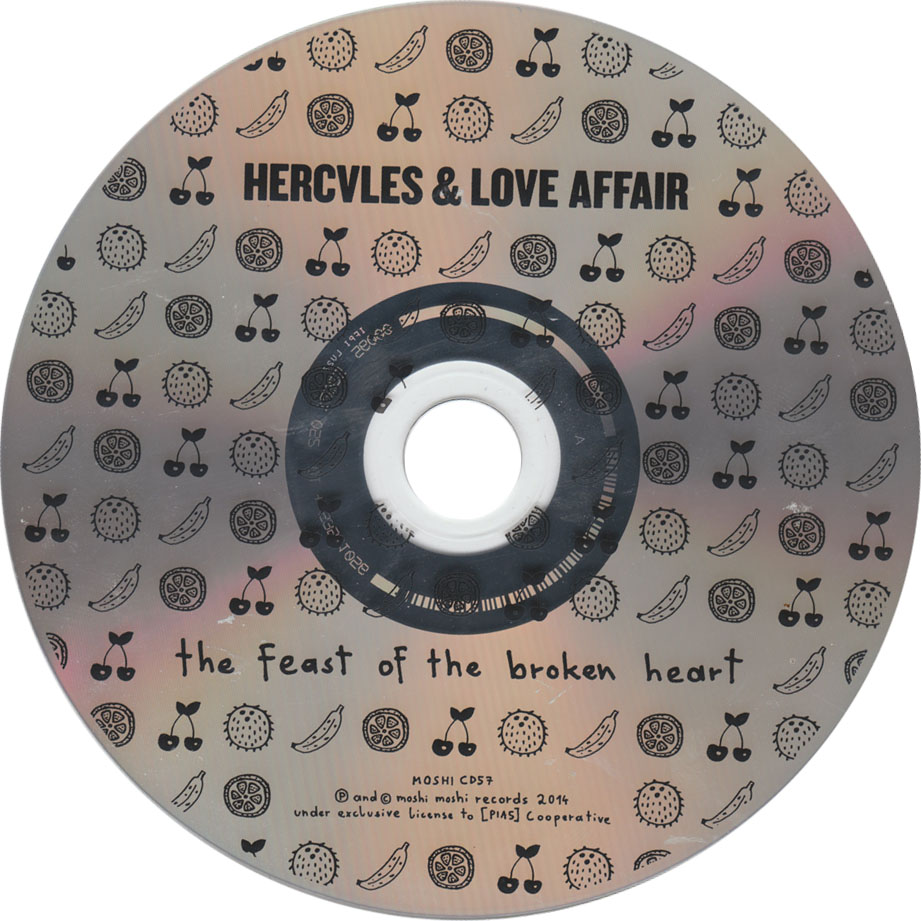 Cartula Cd de Hercules And Love Affair - The Feast Of The Broken Heart