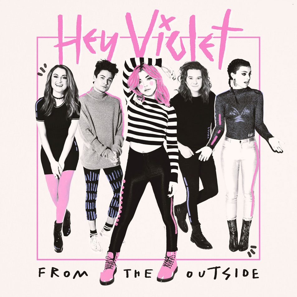 Cartula Frontal de Hey Violet - From The Outside