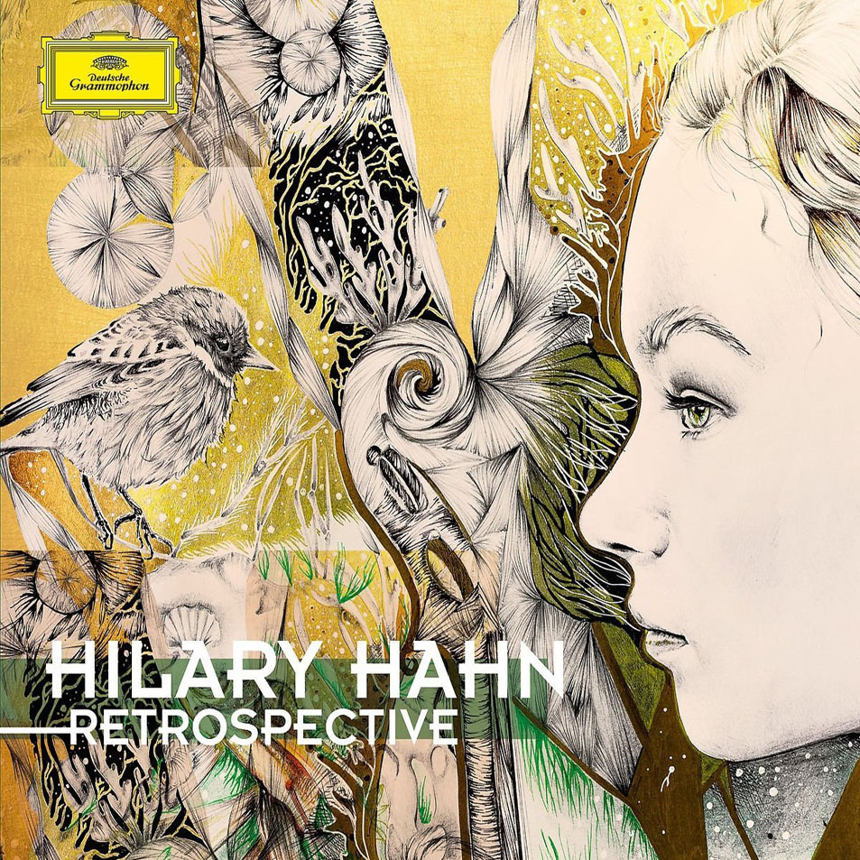 Cartula Frontal de Hilary Hahn - Retrospective
