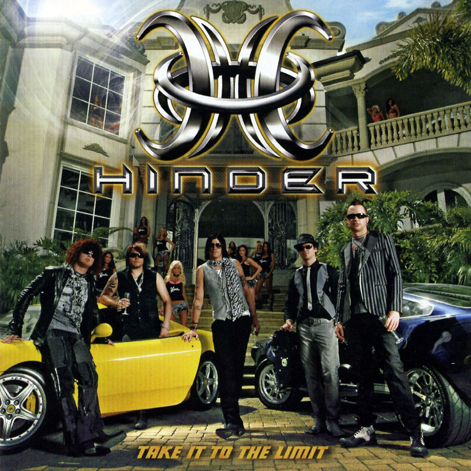 Cartula Frontal de Hinder - Take It To The Limit