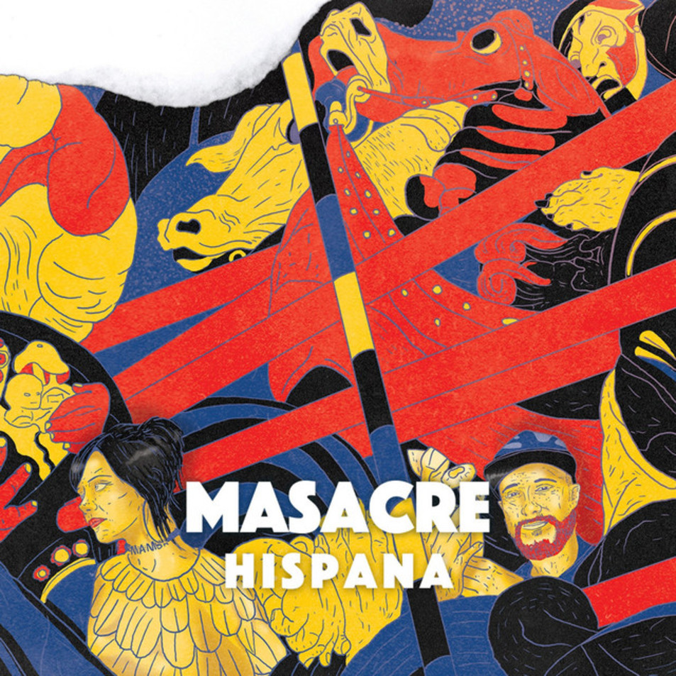Cartula Frontal de Hispana - Masacre (Cd Single)