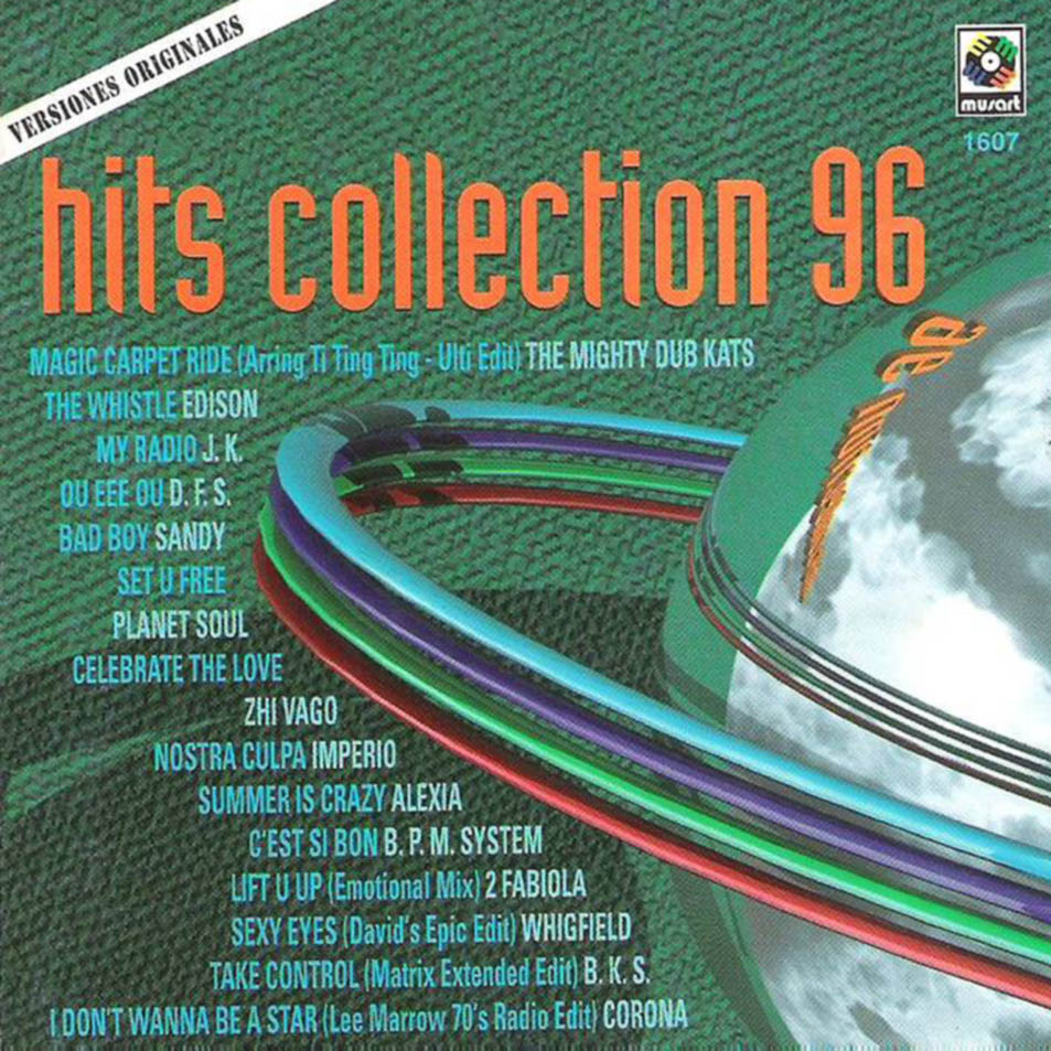 Cartula Frontal de Hits Collection 96