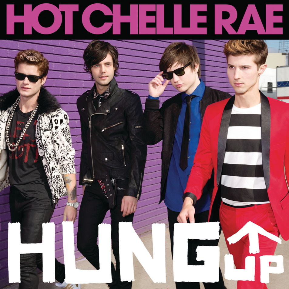 Cartula Frontal de Hot Chelle Rae - Hung Up (Cd Single)