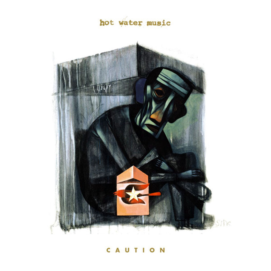 Cartula Frontal de Hot Water Music - Caution