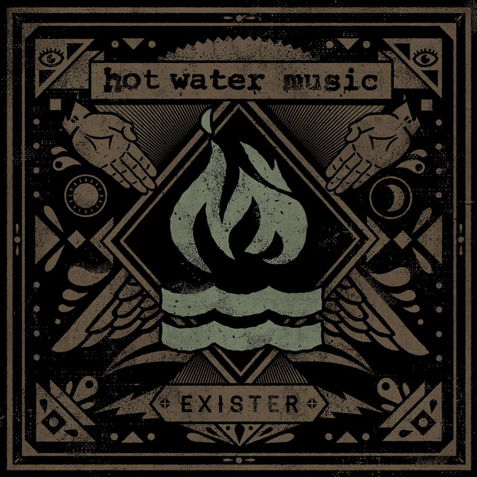 Cartula Frontal de Hot Water Music - Exister