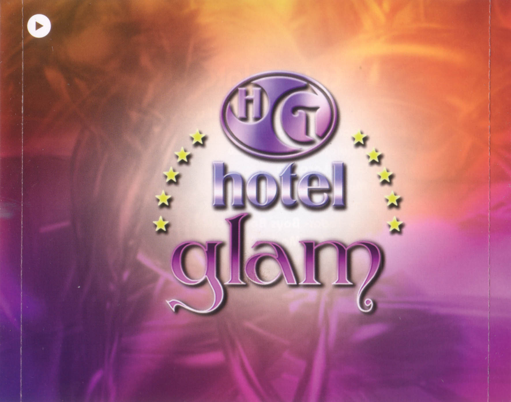 Cartula Interior Trasera de Hotel Glam (Es Una Lata El Trabajar)