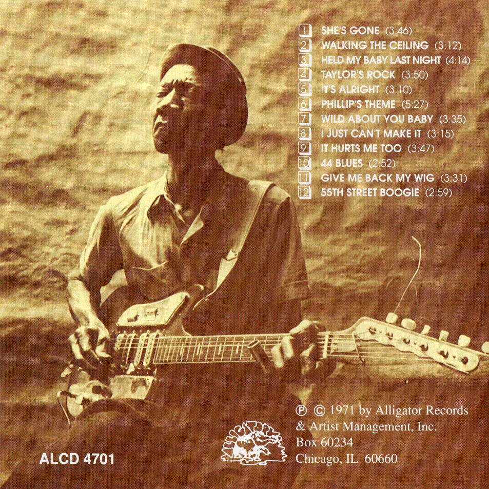 Cartula Interior Frontal de Hound Dog Taylor And The Houserockers - Hound Dog Taylor And The Houserockers