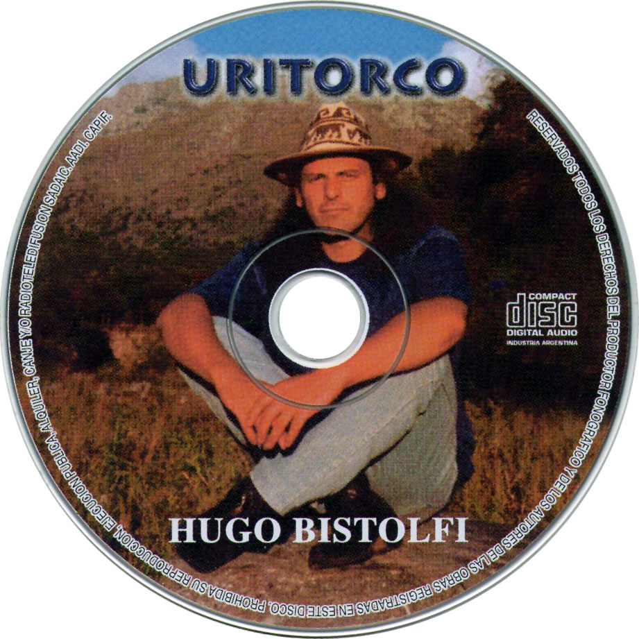Cartula Cd de Hugo Bistolfi - Uritorco