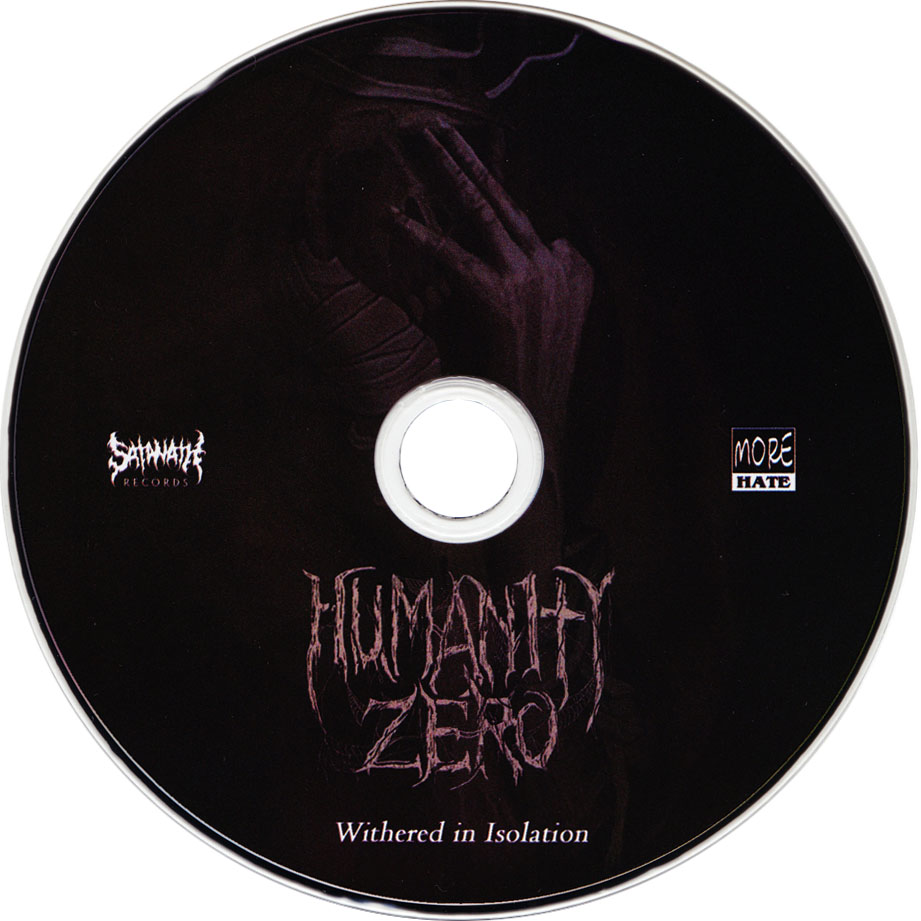 Carátula Cd de Humanity Zero - Withered In Isolation