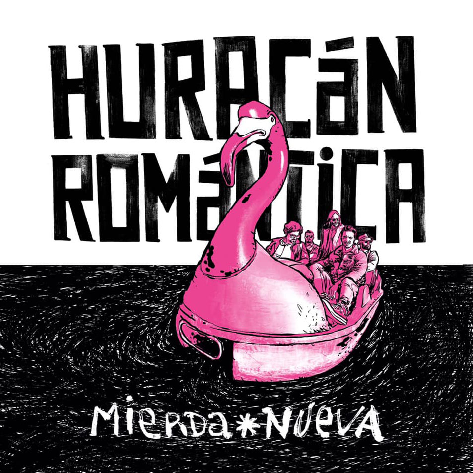Cartula Frontal de Huracan Romantica - Mierda Nueva