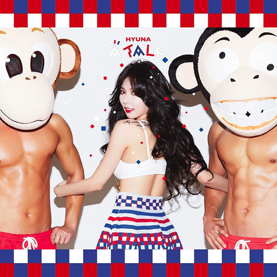 Cartula Frontal de Hyuna - A Talk (Ep)