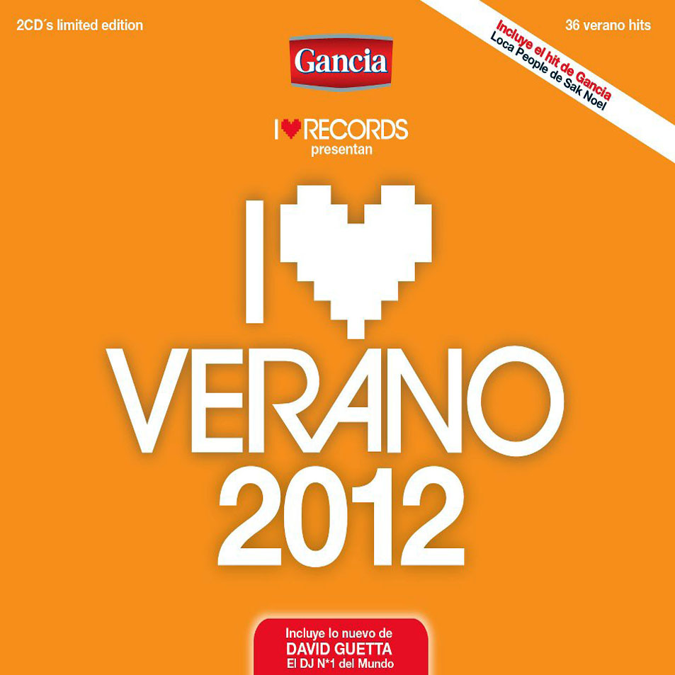 Cartula Frontal de I Love Verano 2012