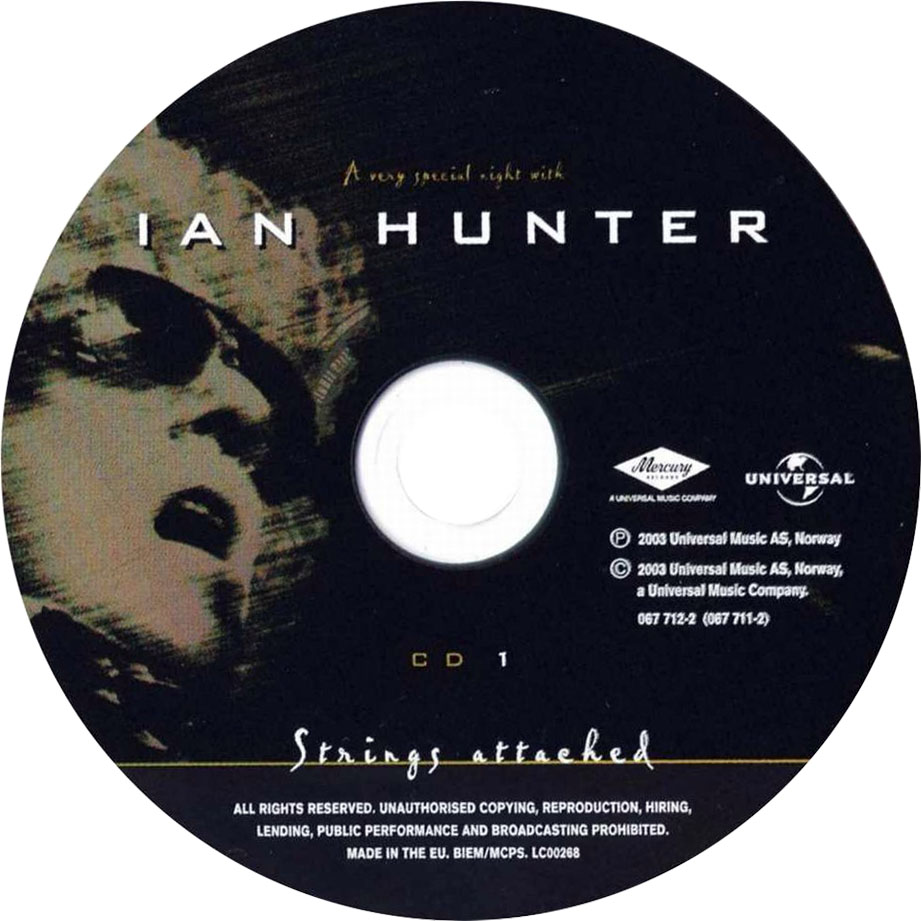 Cartula Cd1 de Ian Hunter - Strings Attached